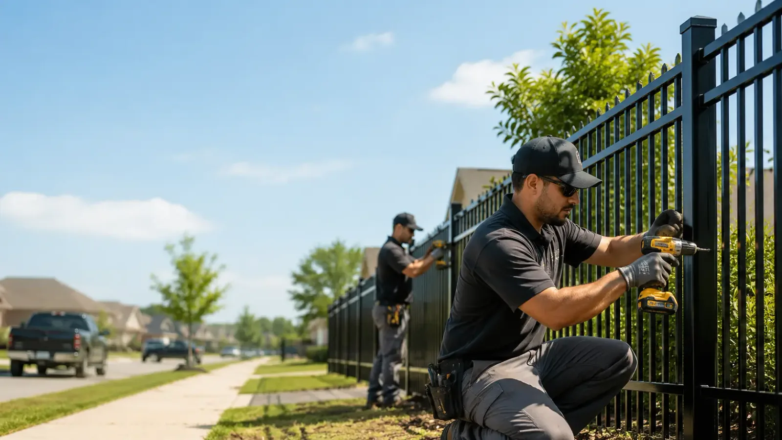 Metal Fence Installation in Clarks Summit, PA